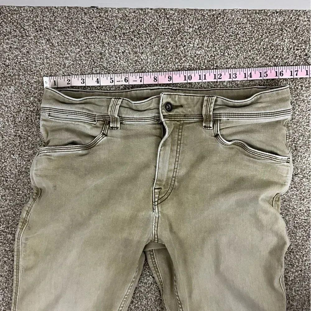 PRANA organic cotton jeans men’s 34X32
